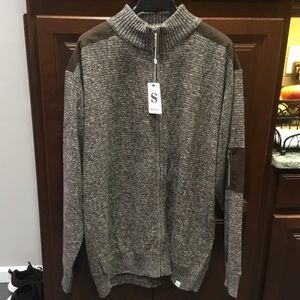 SILVERSILK PLUS SIZE SWEATER JACKET 4XL *$60 OFF*